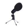 Aurovibe Cardioid Condenser USB Microphone with Noise Reduction, Wired Mic for Computers and Radio Broadcasting, Ideal for Gaming, Music Recording, Online Conference view 4