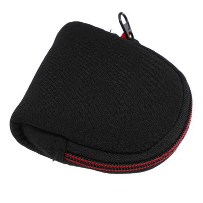 OKUMEYR Portable Round Lens Filter Case for DSLR and Mirrorless Cameras Neoprene Filter Pouch for Travel and Outdoor Photography Black Random Style