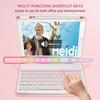 Bxomteng Keyboard Case for iPad 9.7 (6th Gen 2018 / 5th Gen 2017) / Pro 9.7 inch (2016) - 7 Colors Backlit Keyboard Cover and Mouse (Pink) view 4