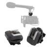 Yunir Black ABS -3 Hot Shoe Adapter, Flash Mount Adapters for Camcorder Camera Accessory, Lightweight and Durable, Flashlight Connection, Small Size view 2