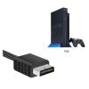 LINGQE Portable PS-2 to HDMI-Compatible Video Converter Supports for /PS1 Display Modes for HDTV PC Cable Adapter view 3