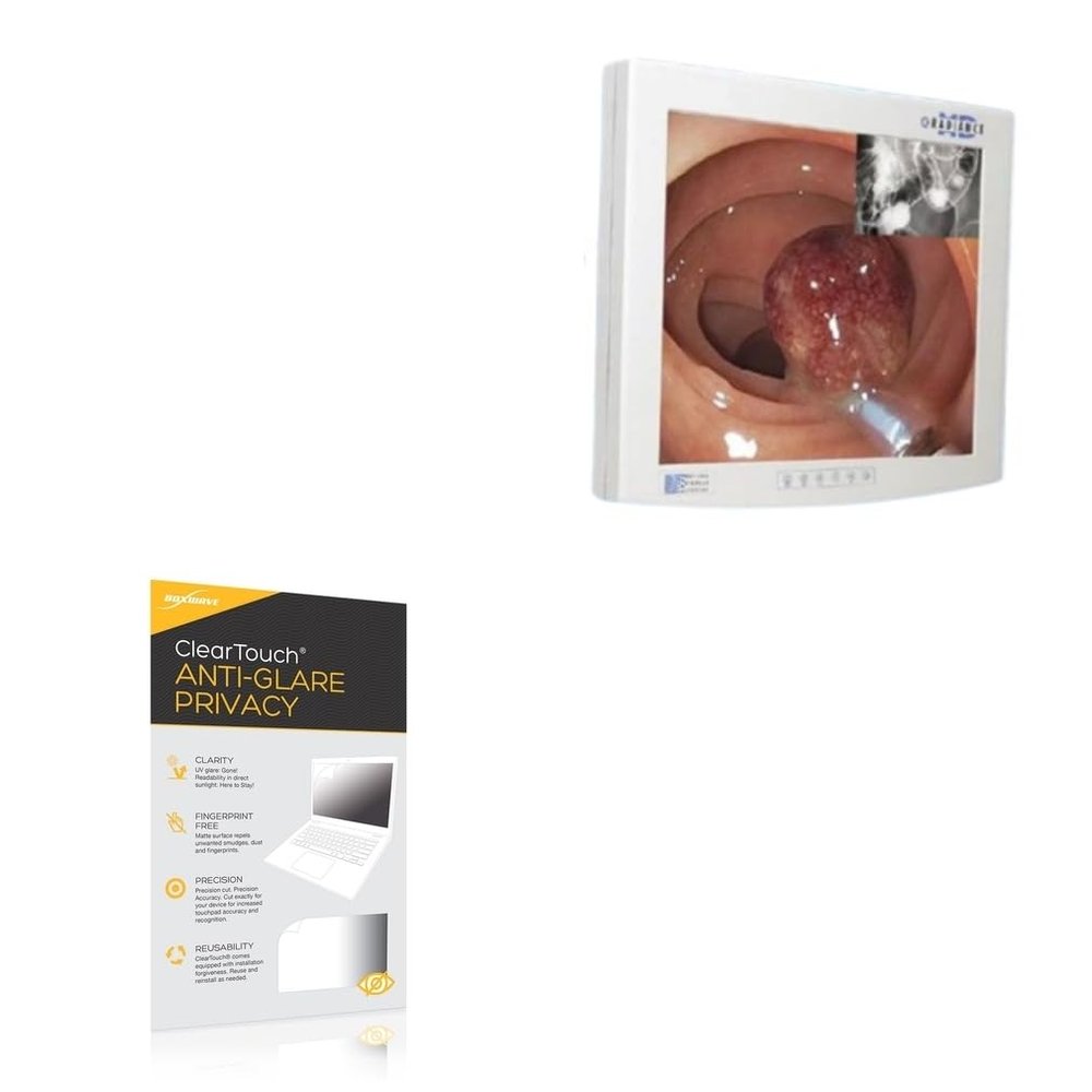BoxWave Screen Protector Compatible with NDSsi Radiance SXGA Surgical LCD Monitor (19 in) - ClearTouch Anti-Glare Privacy (2-Pack), Privacy Screen Protector Flexible Film Anti-Glare