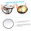 KALLORY Gold Silver 2-in-1 Foldable Photography Light Reflector for Studio and Outdoor Use Collapsible Photo Reflector Carry Bag view 4