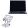 BoxWave Stand and Mount Compatible with VAIO FS 16 - Executive VersaView Laptop Stand, Ergonomic Adjustable Viewing Angle Metallic Riser - Metallic Silver view 1