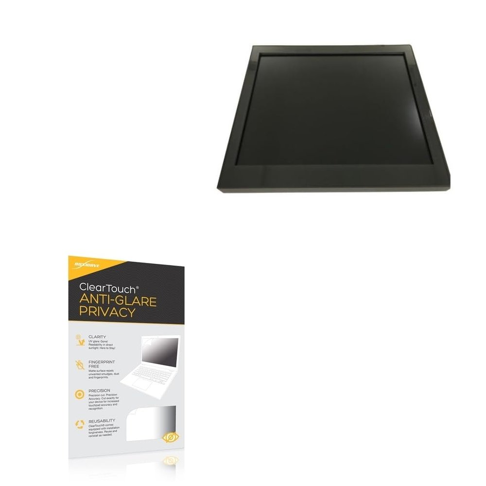 BoxWave Screen Protector Compatible with Chilin MDT1900-LG1 (19 in) - ClearTouch Anti-Glare Privacy (2-Pack), Privacy Screen Protector Flexible Film Anti-Glare