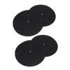 Housoutil 4Pcs Static Vinyl Record Mat Durable Felt Disc Protective Pad for Turntable Reduces Vibration Improves Adhesion Keeps Records Clean Thickness view 1