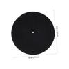 Housoutil 4Pcs Static Vinyl Record Mat Durable Felt Disc Protective Pad for Turntable Reduces Vibration Improves Adhesion Keeps Records Clean Thickness view 2