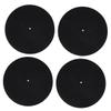 Angoily 4Pcs Vinyl Record Felt Mat Static Record Protective Pads for Turntable Thickness Durable Felt Material for Safe Vinyl Playback view 1