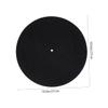 Angoily 4Pcs Vinyl Record Felt Mat Static Record Protective Pads for Turntable Thickness Durable Felt Material for Safe Vinyl Playback view 2