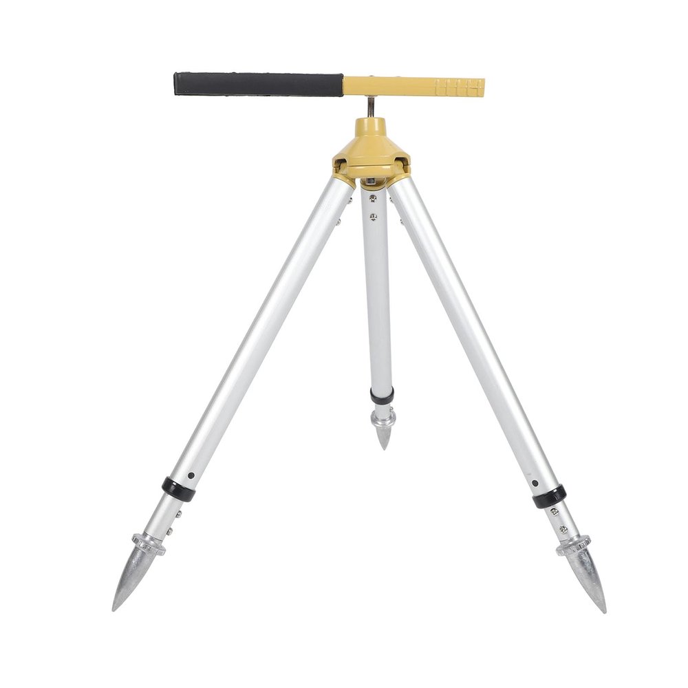 aqxreight Total Station Tripod Stand Aluminum Alloy 46 to 60cm Survey Tripod Stand for Total Station