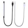 Hoement Dimmable USB LED Reading Light Touch Control Mini Night Lamp Adjustable Brightness for Bedside and Reading 2-Pack view 1