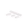 100Pcs 91-100 for UK 5N ZB6 Number Blank DIN Rail Terminal Block Accessories UK Zack Marker Strips ZB 6 view 1