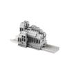 100Pcs 91-100 for UK 5N ZB6 Number Blank DIN Rail Terminal Block Accessories UK Zack Marker Strips ZB 6 view 2