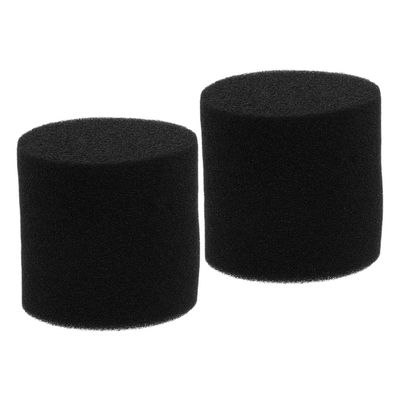 Cabilock 2pcs Bass Tube Plug Acoustic Damping Sponge for Speaker Ports Noise Reduction Bass Optimization Compatible with Home Audio Black