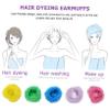 Disposable Waterproof Ear Covers 100pcs EVA Hair Dye Protection view 4