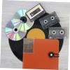 TOPPERFUN CD Storage Case Capacity Organizer with Buckle Closure Media Collection Bag for Dvds Game Discs and Music Discs Space Saving Album Holder view 4