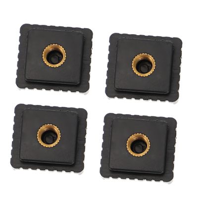 MOLUCKFU 4Pcs Hot Shoe Mount Bracket for Flash Durable Threaded Adapter for Camera Accessories Easy Install for Cages Handles Replacement for Worn Out Shoe Mount