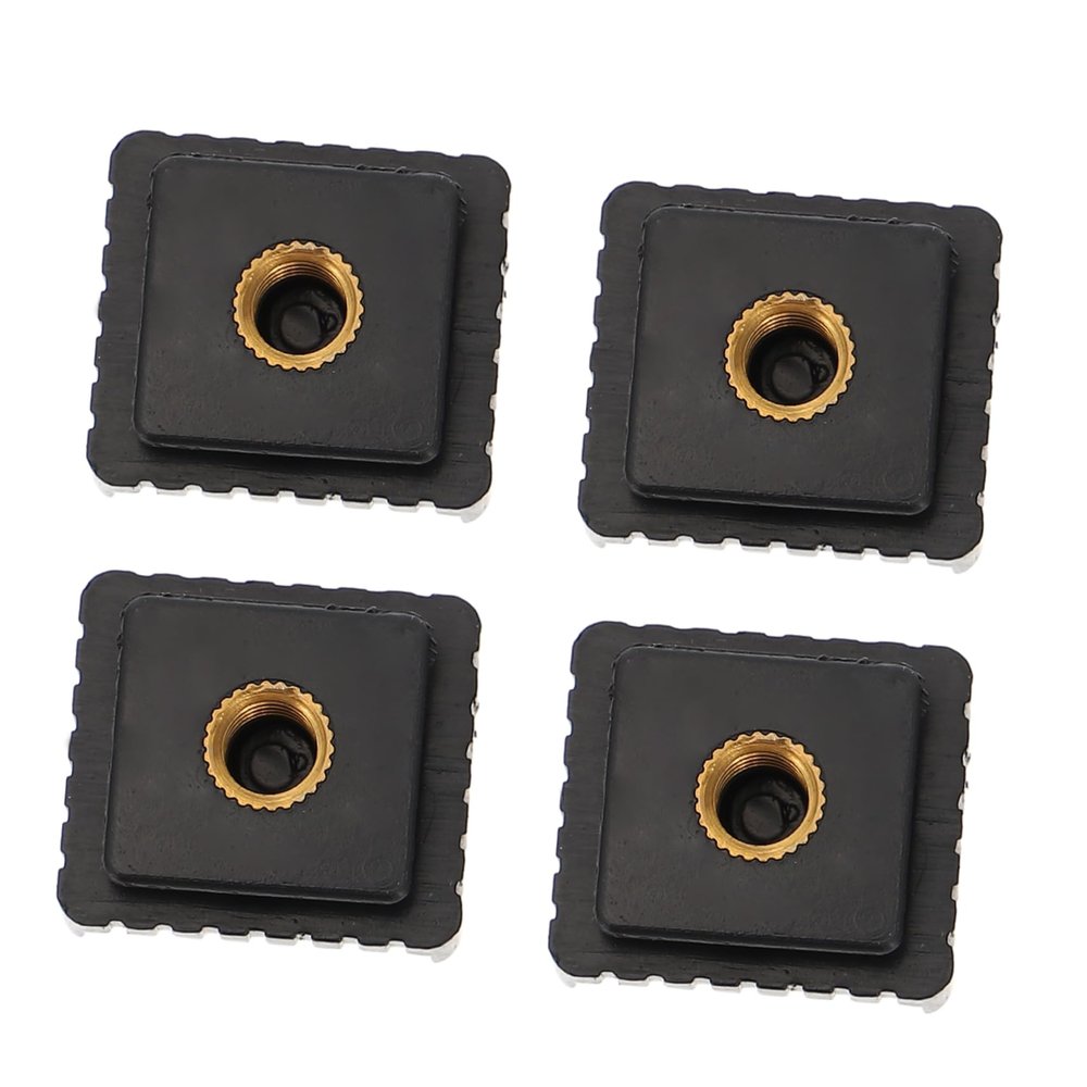 MOLUCKFU 4Pcs Hot Shoe Mount Bracket for Flash Durable Threaded Adapter for Camera Accessories Easy Install for Cages Handles Replacement for Worn Out Shoe Mount