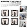 MOLUCKFU 4Pcs Hot Shoe Mount Bracket for Flash Durable Threaded Adapter for Camera Accessories Easy Install for Cages Handles Replacement for Worn Out Shoe Mount view 2