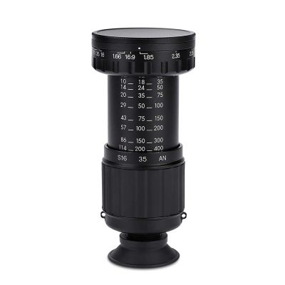 Yunir Director s Viewfinder, Director View Finder,11X HD Magnification, Telescopic Design, Multi Coated Optics, 37mm Filter Thread, Adjustable Eyepiece, for Film & TV Formats