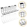 NUOBESTY 2pcs Under Desk Cable Organizer Tray Wire Management Solution for Home Office Easy Install No Drilling Required Space-Saving Design for Efficient Cable Storage view 3