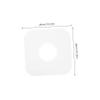 COSMEVIVI 4Pcs Vinyl Record Sleeves White Kraft Paper with Po Film Inner Bags Anti-Static Dust Protection for Vinyl Storage view 2