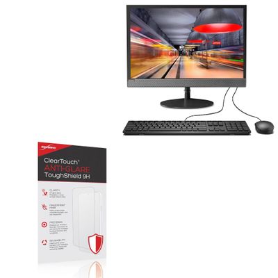 BoxWave Screen Protector Compatible With Lenovo V130 All-in-One Desktop (19.5") - ClearTouch Anti-Glare ToughShield 9H (2-Pack), Anti-Glare 9H Tough Flexible Film Screen Protector
