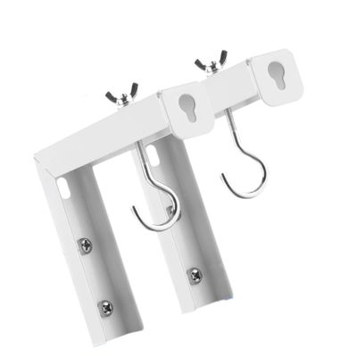 2X Projector Screen Mount for Ceiling, Projection Setup, Wall-Mounted L Brackets for Game Room, Load Bearing 30kg