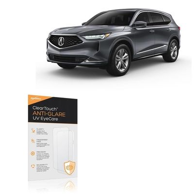 BoxWave Screen Protector Compatible with Acura 2022 MDX Display (12.3 in) - ClearTouch Anti-Glare Anti-UV EyeCare (2-Pack), Filters Out Harmful Blue Light Reduce Fatigue