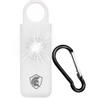 Spartan Defense - The Original Personal Safety Alarm for Women - Loud Siren, Strobe Light and Key Chain 2.0 Version (White) view 1