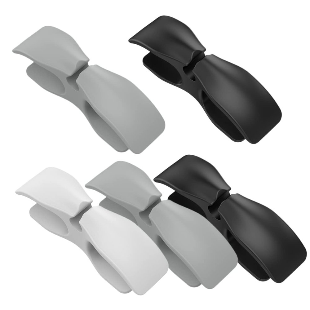 DIYEAH 5Pcs Adhesive Cord Organizer for Kitchen Appliances Self Stick Winder Holders for Coffee Maker Air Fryer Blender Pressure Cooker Tidy Up Your Kitchen with Easy Care Cable
