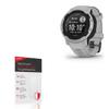 BoxWave Screen Protector Compatible With Garmin Instinct 2 Solar - ClearTouch Anti-Glare ToughShield 9H (2-Pack), Anti-Glare 9H Tough Flexible Film Screen Protector view 1