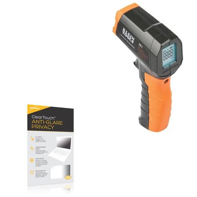 BoxWave Screen Protector Compatible with Klein Tools IR1 - ClearTouch Anti-Glare Privacy (2-Pack), Privacy Screen Protector Flexible Film Anti-Glare