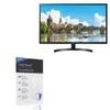 BoxWave Screen Protector Compatible with LG 32 Monitor (32MN600P) - ClearTouch Crystal ToughShield 9H (2-Pack), Clear 9H Tough Flexible Film Screen Protector view 1