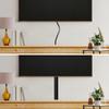 Rubber Bond TV Cord Hider Cable Protector - Strong Self Adhesive Wall Cord Cover Cable Hider - Low Profile Cable Management Wall Cord Concealer Cable Raceway view 4