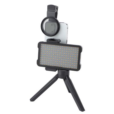 Srliya Photo Fill Light, Rechargeable LED Lamp for Photography, 2400K-6400K Color Temperature Adjustment, 180 Chips, ABS Material, Artist Work, Mobile Live Broadcasts, Nail Art