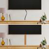 Rubber Bond TV Cord Hider Cable Protector - Strong Self Adhesive Wall Cord Cover Cable Hider - Low Profile Cable Management Wall Cord Concealer Cable Raceway view 4