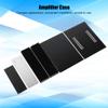 WA92 Aluminum Alloy Amplifier, Electromagnetic Shielding Enclosure, Accurate Manufactured for TV, Video Audio Applications, Black view 3