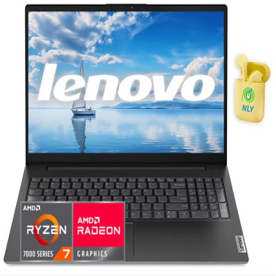 Lenovo V15 G4 15.6" FHD Business Laptop, AMD 8-core Ryzen 7 Processor, 40GB RAM 2TB SSD, WiFi 6, Ethernet, Numeric Keypad, NLY Earphones, Business Black