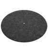 Keenso Turntable Platter Mat 12 Anti Vibration Audiophile Pad for Record Players Turntable Felt (Black) view 4