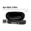 Felt Grip 2-in-1 for Ayn Odin 2 Mini Reversible Screen Cover & Slim Comfort Grip Case Ergonomic for Odin 2 Mini Handheld 2n1 Deluxe view 2