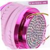 CIYODO Plush Ear Headphones Adjustable Glitter Wired Headset with Volume Limiting Comfortable Design for Boys for School Use view 3
