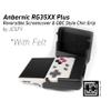 Felt Grip 2-in-1 for Anbernic RG35XX Plus Reversible Screen Cover GBC Style Chin Grip Felt Screen Protector view 2
