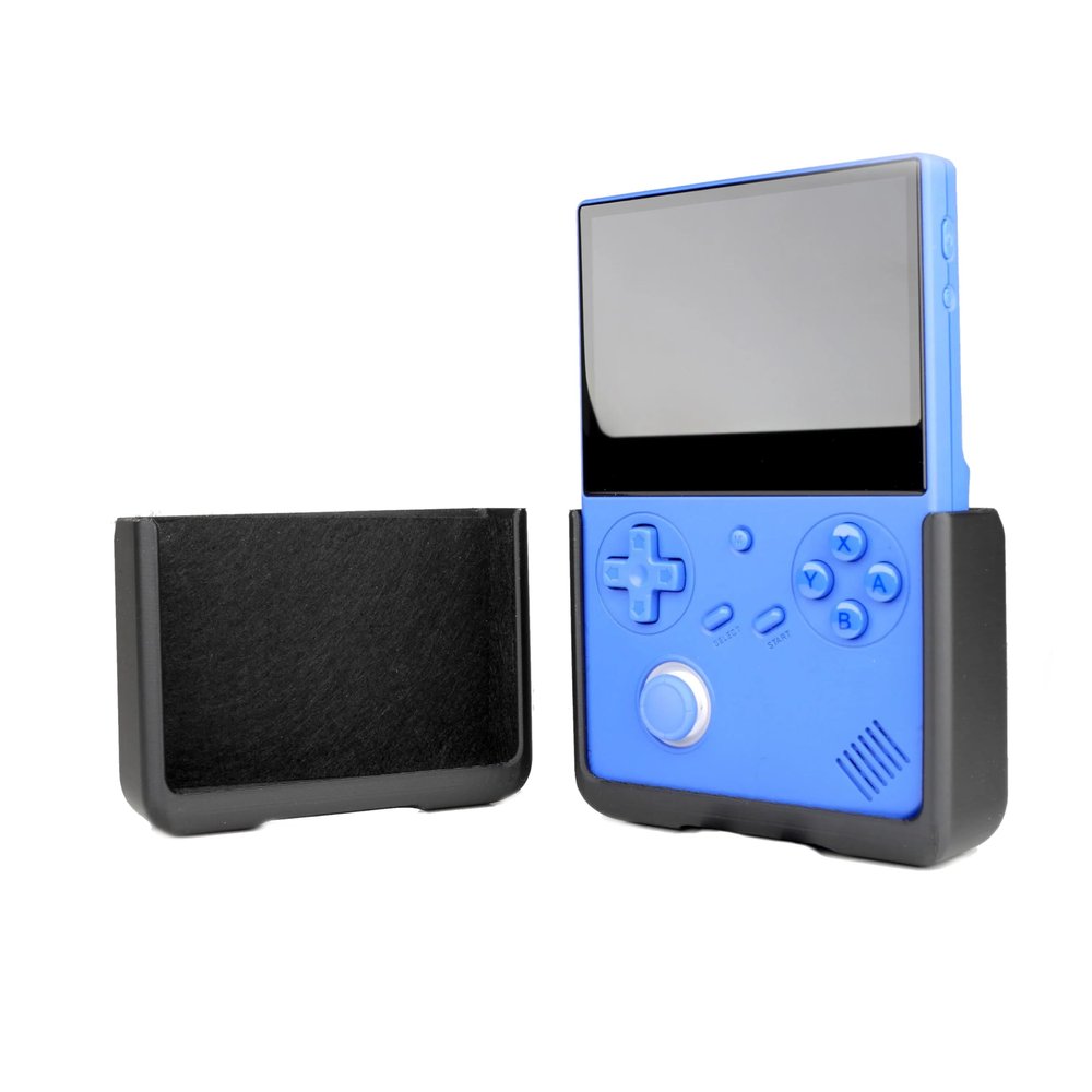 Felt Grip 2-in-1 for Anbernic RG40XX-V Slim Comfort Grip Felt Lining Case with Felt Wrap Ergonomic for RG40X Handheld for RG40 V Chin Pattern by JCSFY