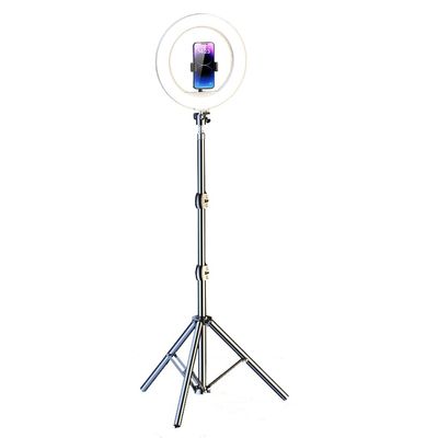 Mobile Phone Live Broadcast Triangle Bracket Fill Light Light a Full Set of Camera Support Frame Selfie Beauty Anchor(E,33 * 210cm)