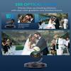 FEELWORLD 4K PTZ Camera AI Auto-Tracking, 10X Optical Zoom USB3.0 LAN HDMI Live Streaming Camera for Church Video Conference Broadcast Works view 3