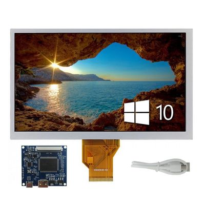 8 Inch 800480 Portable DIY LCD Display Screen with Mini-HDMI Driver Board  Compatible with PC, Raspberry/Orange Pi, Gaming Consoles, Microscopes & More
