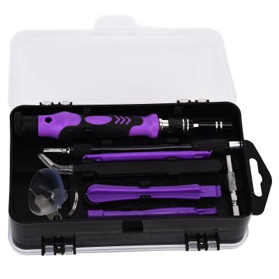 115 in 1 Multifunctional Set with Magnetic Accuracy for Electronics Repair Tool Kit (Purple)