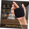CONGARTENO Portable Charger Case for Power Adapter with Hook Shockproof Storage Pouch for Travel Black view 3