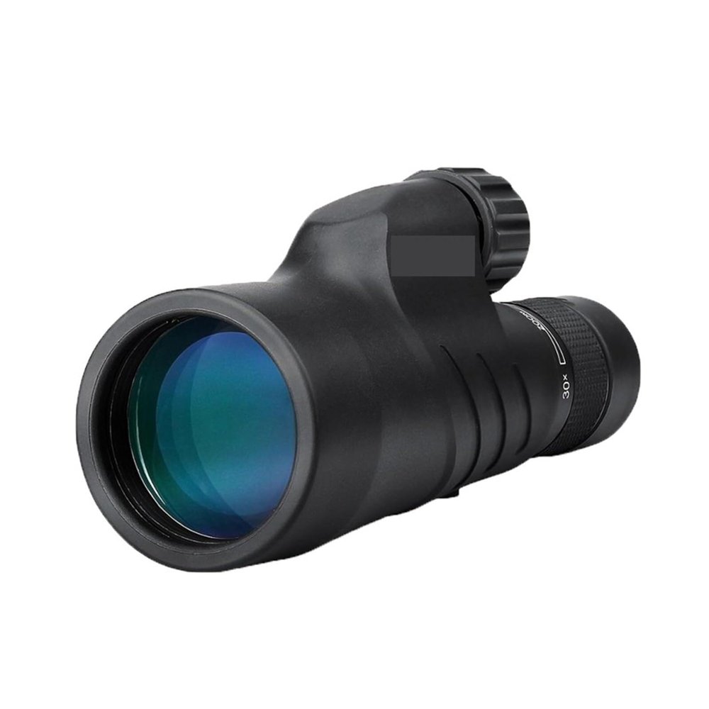 10-30x50 Monocular Telescope, Waterproof BAK4 Prism, High Magnification, FMC, Shockproof, Portable for Bird Watching, Camping & Outdoor Activities